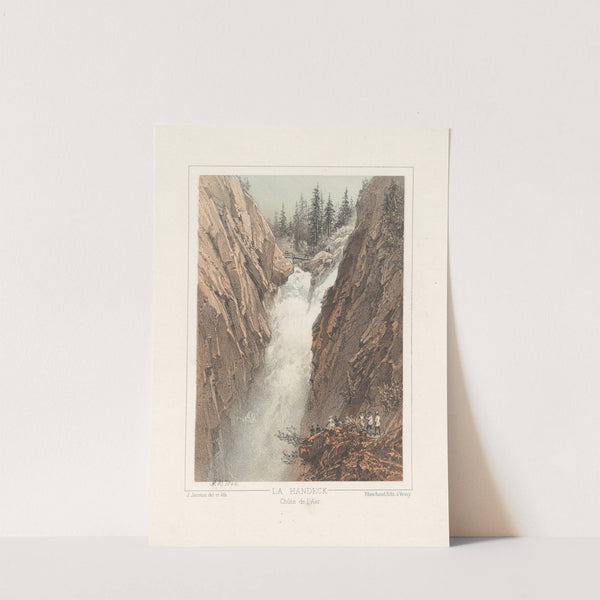 La Handeck Chûte de l’Aar by Jean Jacottet