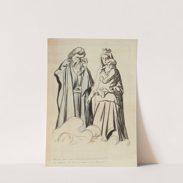 Là-haut (1905) by Fernand Louis Gottlob