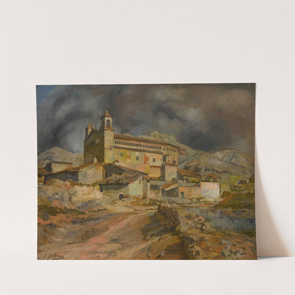 La Iglesia De Maluenda by Ignacio Zuloaga