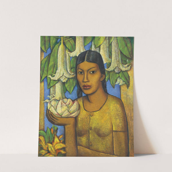 La India de los floripondios by Alfredo Ramos Martínez