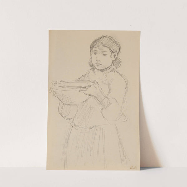 La jatte de lait (circa 1890) by Berthe Morisot