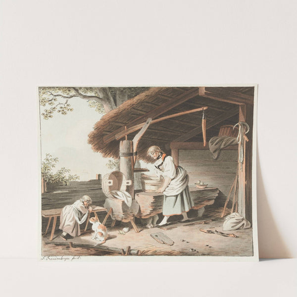 La jeune fille au puits by Sigmund Freudenberger