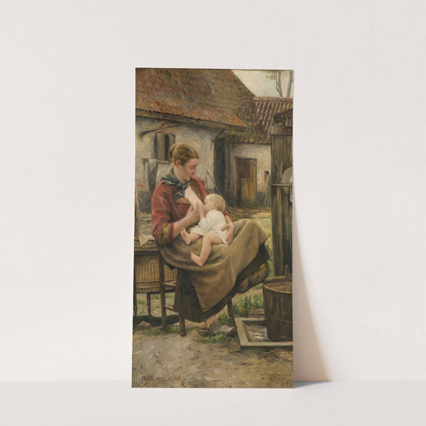 La jeune maman by Ferdinand Willaert