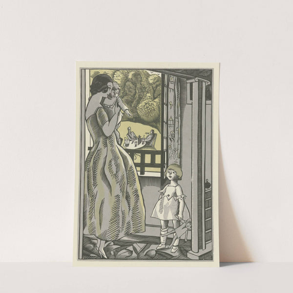 La jeune mère (1923) by Fernand Siméon