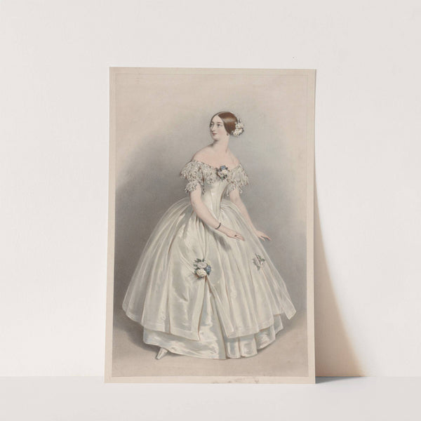 La jolie fille de Gand (1844) by Alfred Edward Chalon