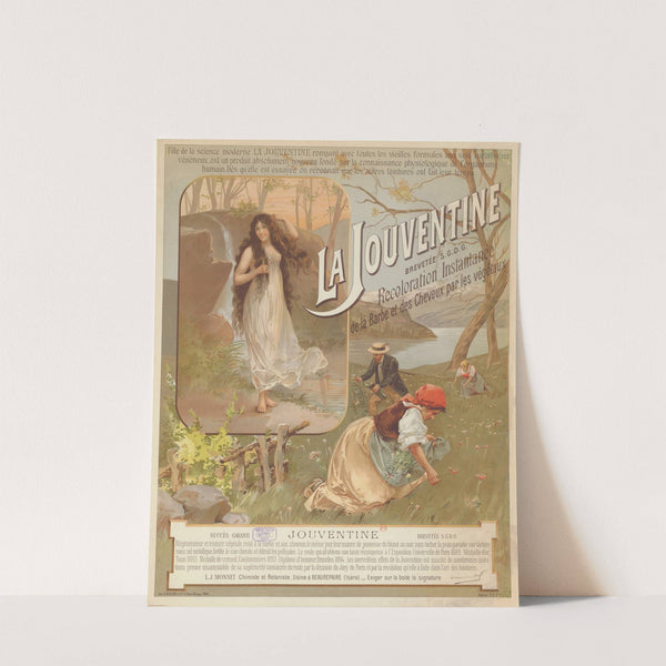 La Jouventine recoloration instantanée de la barbe et des cheveux (1894) by Frederic Hugo d’ Alési