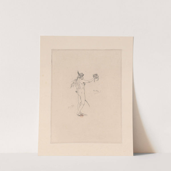 La justicière (1880) by Félicien Rops