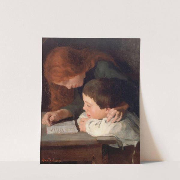 La lecture by Paul-Albert Bartholomé