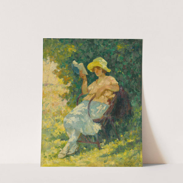 La lecture au jardin by Henri Lebasque