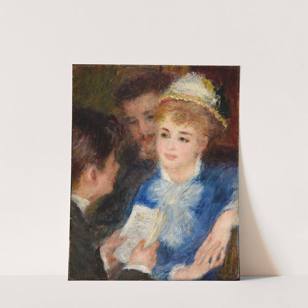 La Lecture du rôle by Pierre-Auguste Renoir