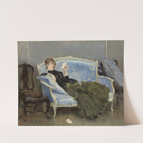 La Lettre by Paul César Helleu