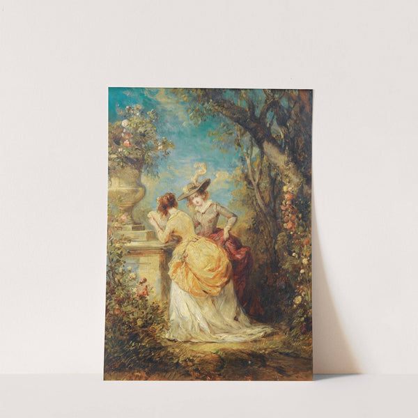 La lettre by Eugène Isabey