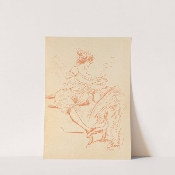 La Lettre (1899) by Henri Boutet