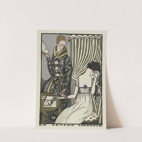 La lettre surprise (1920) by Fernand Siméon