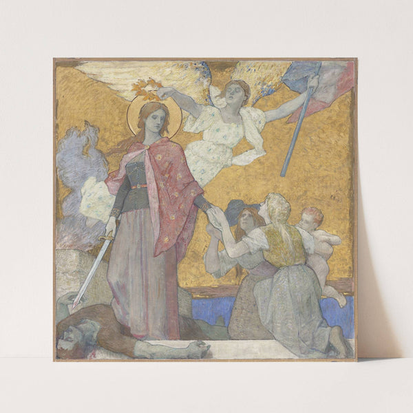 La Liberté (1900) by Jacques Ferdinand Humbert
