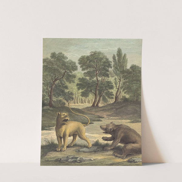 La lionne et l'ours (The Lion and the Bear) by Louis-Simon Lempereur