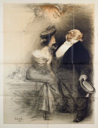La Lune Rousse, Cabaret artistique, 36, Boulevard de Clichy, Place Pigalle (1904)