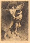 La Lutte de Jacob (Jacob Wrestling with the Angel)