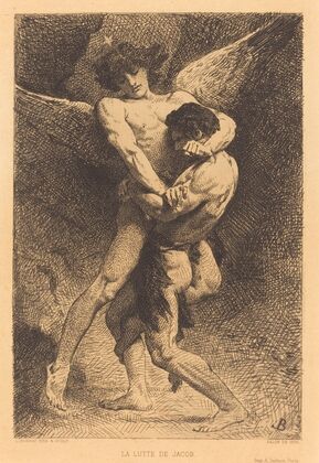 La Lutte de Jacob (Jacob Wrestling with the Angel)