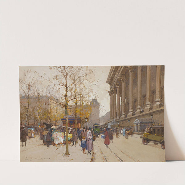 La Madeleine by Eugène Galien-Laloue