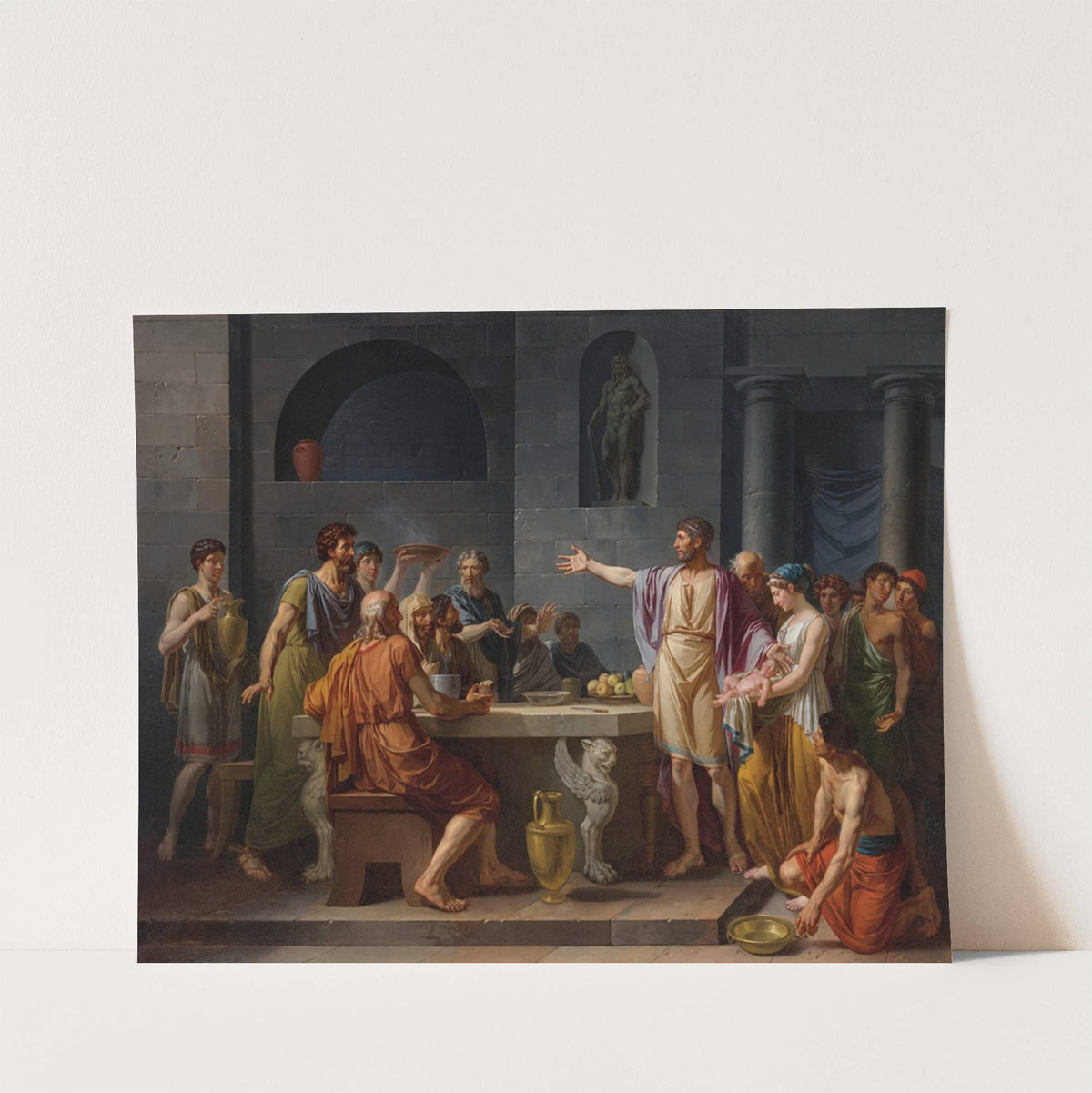 La Magnanimite de Lycurgue (The Magnanimity of Lycurgus) by Jean-Jacques-François Le Barbier
