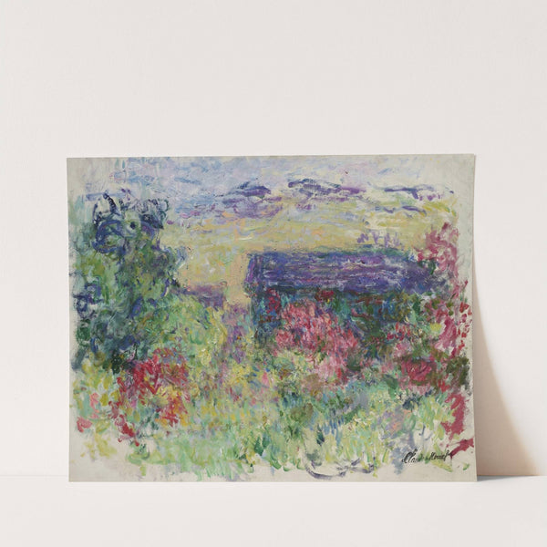 La Maison à travers les roses (circa 1925-26) by Claude Monet