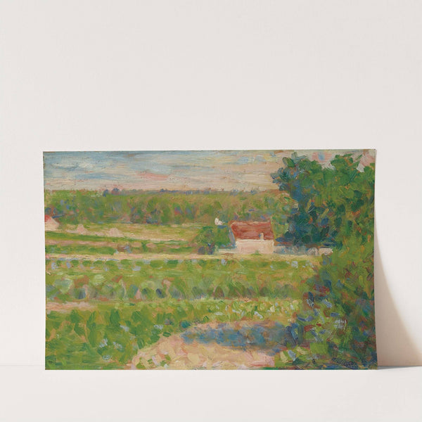 La Maison au toit rouge (1883) by Georges Seurat