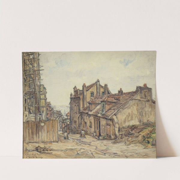 La Maison de Mimi Pinson à Montmartre by Germain David-Nillet