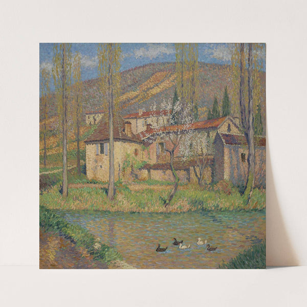 La Maison du vert (circa 1920-30) by Henri Martin