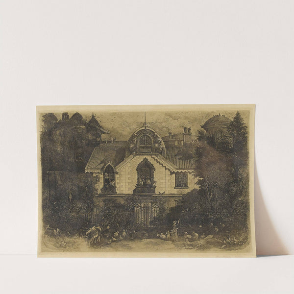 La maison enchantée by Rodolphe Bresdin