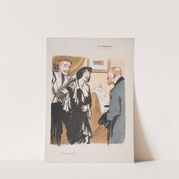 La Maitresse (1902) by Hermann-Paul