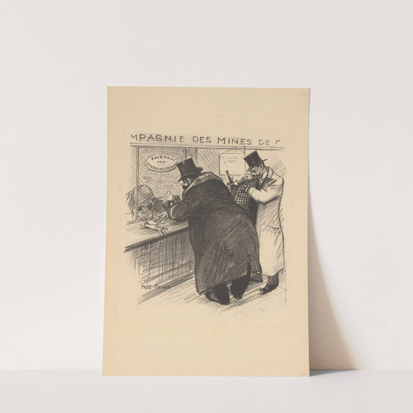 La majorité opportuniste (1894) by Théophile Alexandre Steinlen