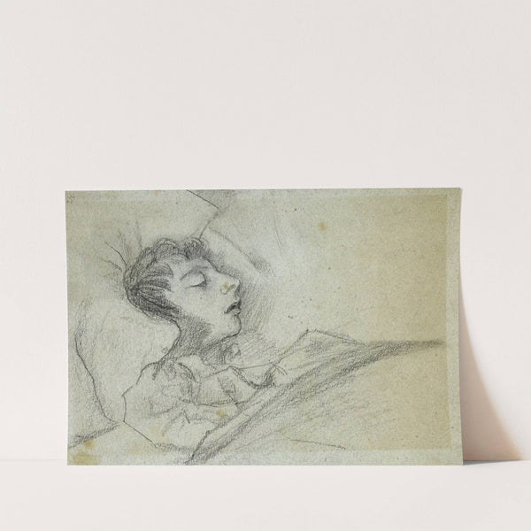 La malade (1888) by Arthur-Joseph Gueniot