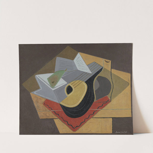 La Mandoline Noire by Juan Gris