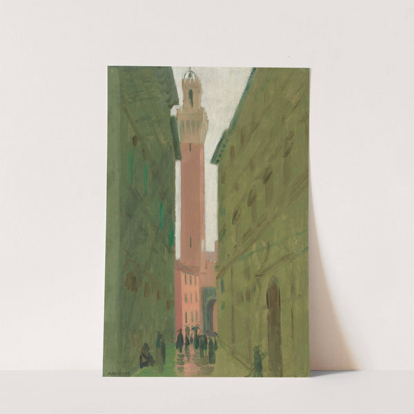 La Mangia, Sienne (1907) by Maurice Denis