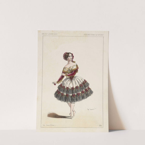 La manola, par Mlle Plumket, Académie royale de musique (1848) by Alexandre Lacauchie