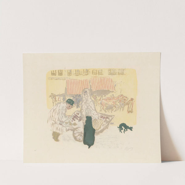 La marchande des quatre-saisons (1899) by Pierre Bonnard