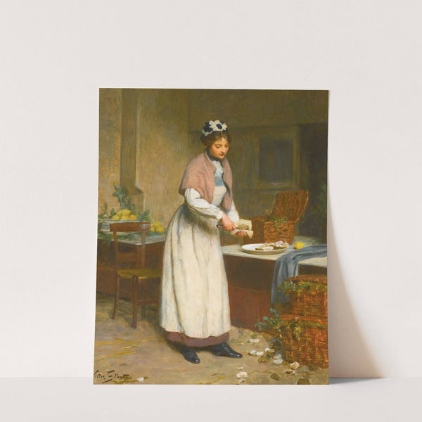 La Marchande D'huitres by Victor Gabriel Gilbert