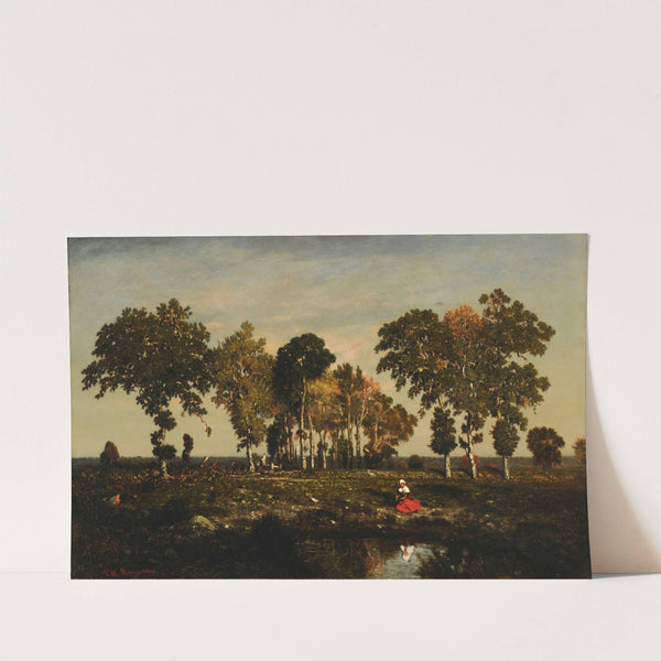 La Mare by Théodore Rousseau