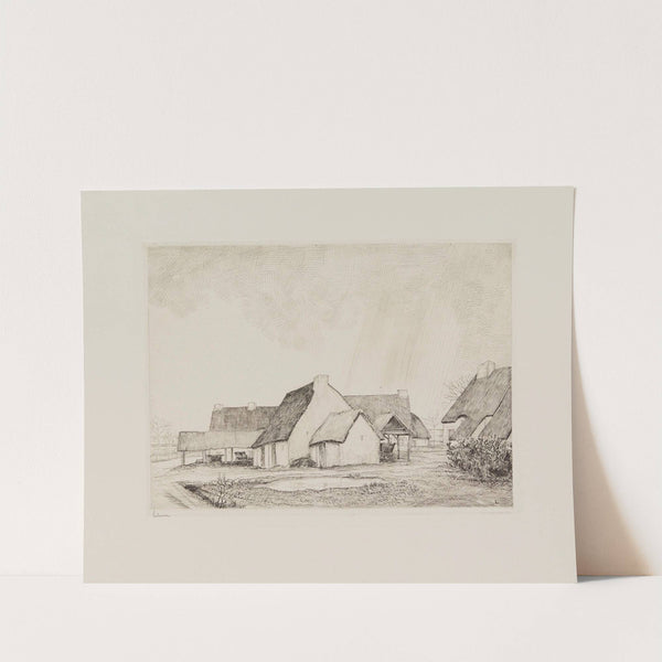 La mare aux canards (1932) by Jean-Émile Laboureur