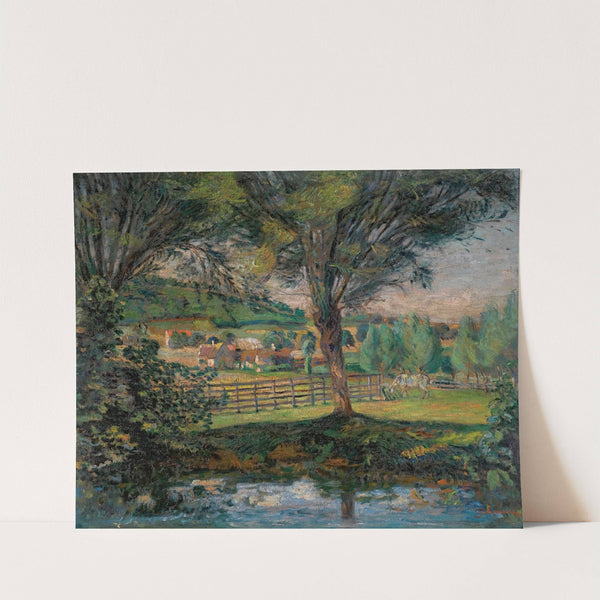 La Mare Aux Saules, Île-De-France (1889) by Armand Guillaumin
