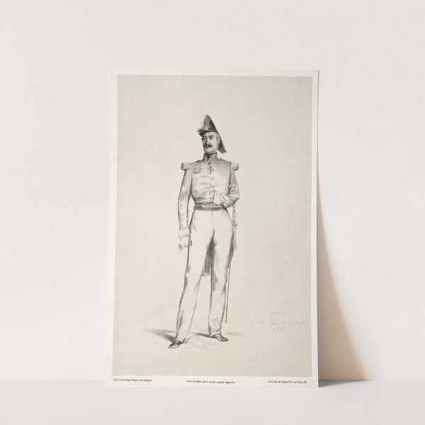 La Maréchal Baraquey d’Hilliers (1859) by Denis Auguste Marie Raffet