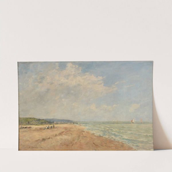 La marée montante (baie de Saint-Valéry) (1888) by Eugène Boudin