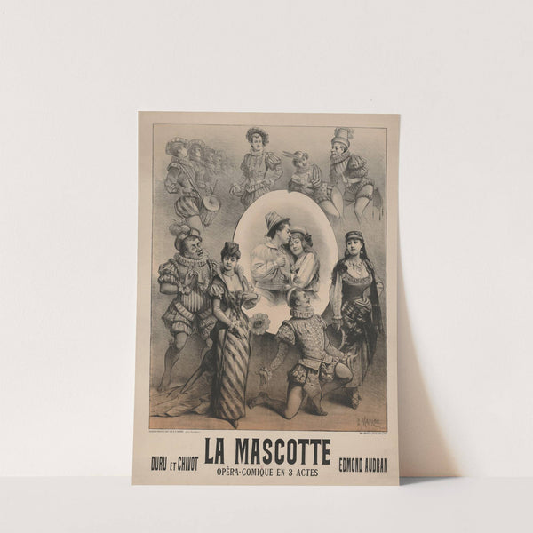 La mascotte. Opéra-comique en 3 actes. livret de Duru et Chivot. Musique de Edmond Audran (1880) by Paul Maurou