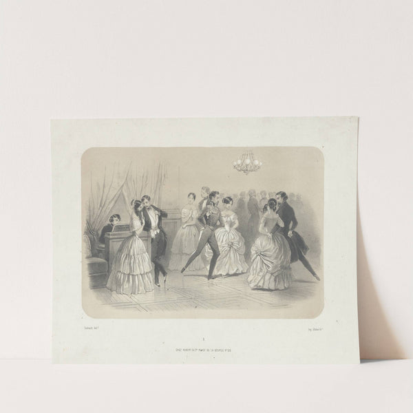 Mlle Laprairie. Pas grec (1844) by Eugène Charles François Guérard