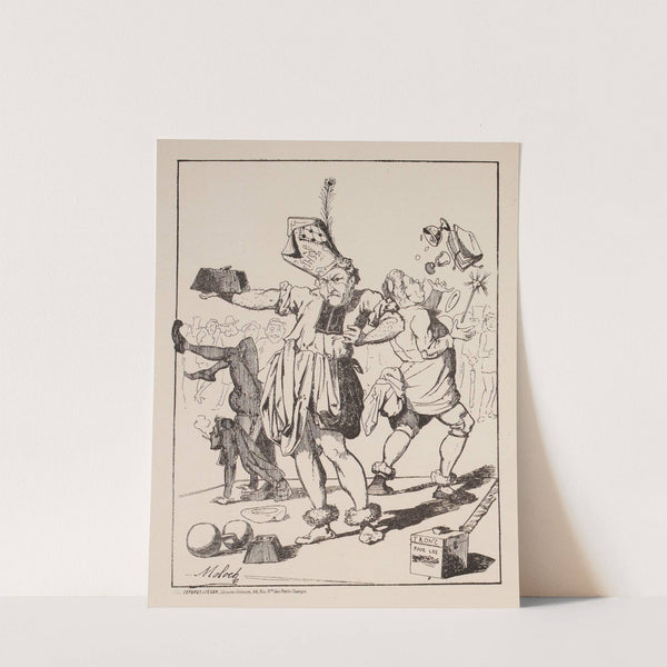 La mendicité étant interdite by Moloch (Alphonse Hector Colomb)