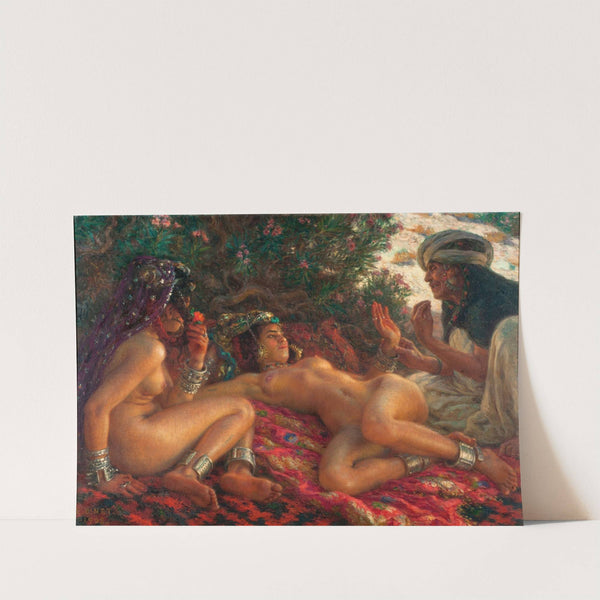 La mensajera de Satanas (1908) by Étienne Dinet