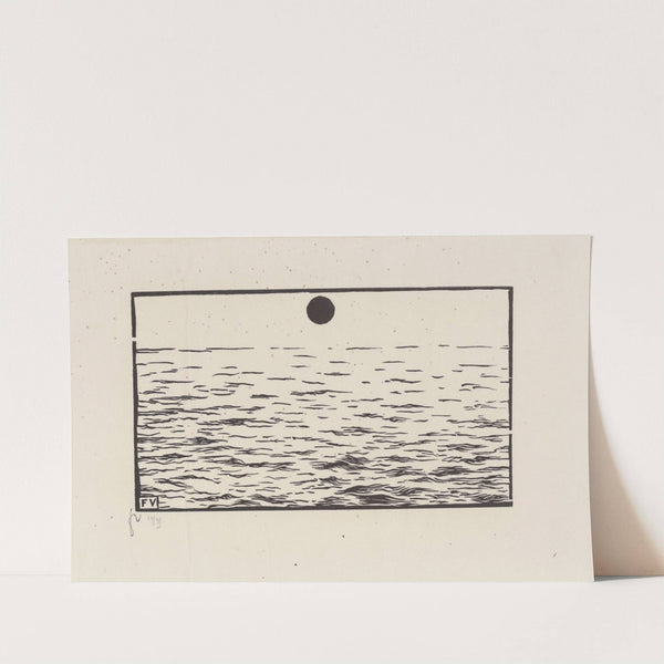 La mer (1893) by Félix Vallotton