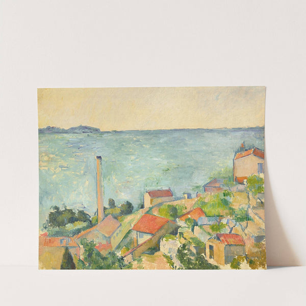 La mer à l’Estaque (1878-1879) by Paul Cézanne