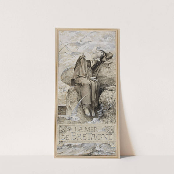 La Mer de Bretagne (1895-1907) by Luc-Olivier Merson